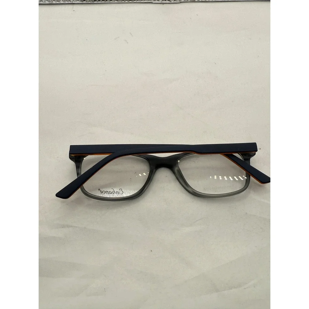 Enhance Eyeglasses Frames‎ 47/18/137 Blue Orange Designer Optical Glasses